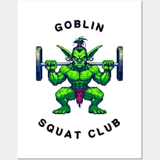 Green Goblin Squat Club Posters and Art